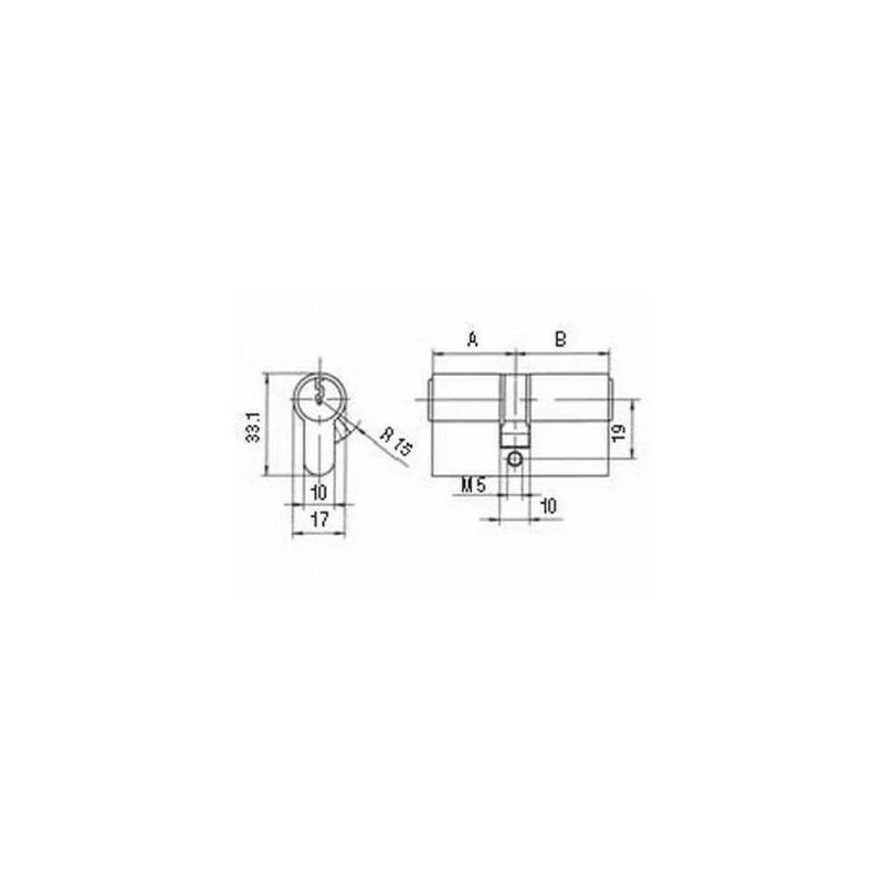 BKS Profildoppelzylinder PZ 8800 31/35 mm ( 3000251941 )