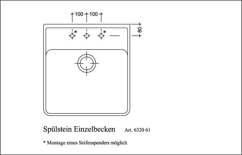 Villeroy & Boch Spülstein