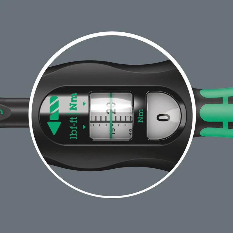 WERA Drehmomentschlüsselset Click-Torque A 6 Set 1 20-teilig 2,5 - 25 Nm 1/4 ″ ( 4000821935 )