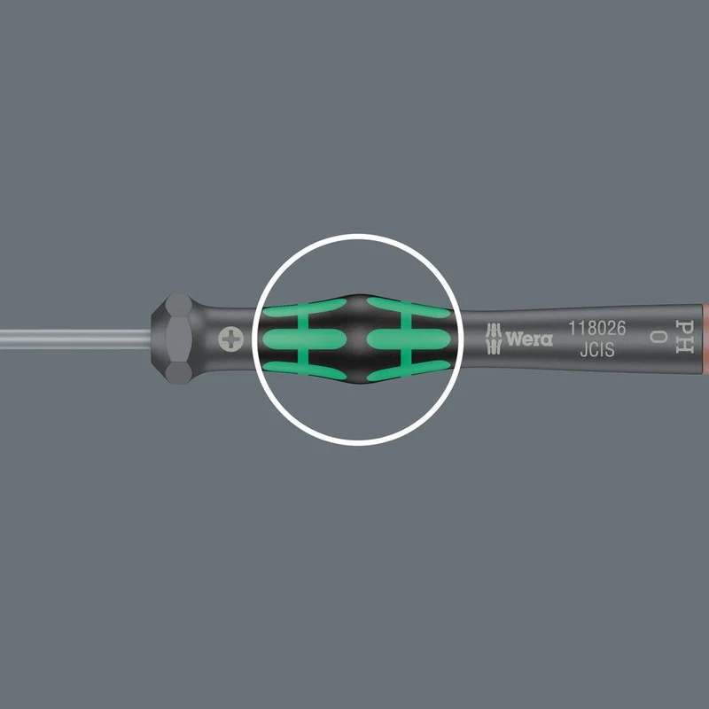 WERA Elektronik-Feinmechanik-Schraubendreher 2035 2,5 mm Klingenlänge 80 mm ( 4300001758 )