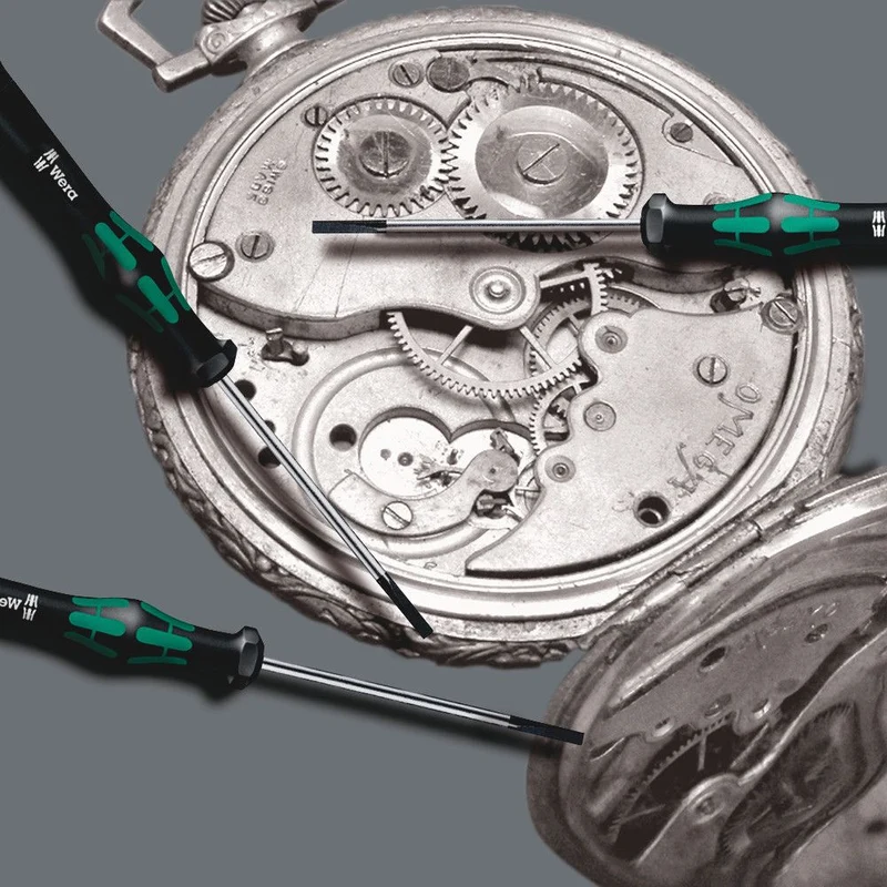 WERA Elektronik-Feinmechanik-Schraubendreher 2035 2,5 mm Klingenlänge 80 mm ( 4300001758 )