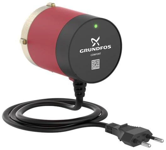 GRUNDFOS Zirkulationspumpe COMFORT 15-14 M DACH – Hocheffizienz Service-Motor für Trinkwarmwasser