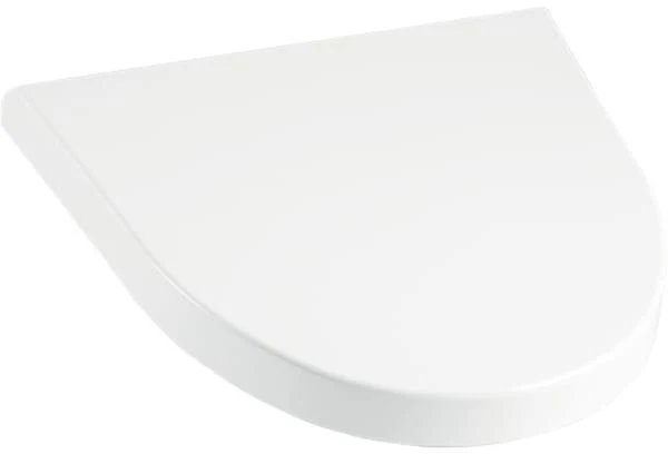 GEBERIT Flow Urinal-Deckel weiß mit Absenkautomatik – Duroplast & Edelstahl