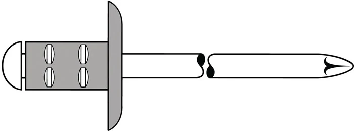 GESIPA Blindniet PolyGrip® Nietschaft d x l 4,8 x 10 mm K16 250 Stück ( 4000813562 )