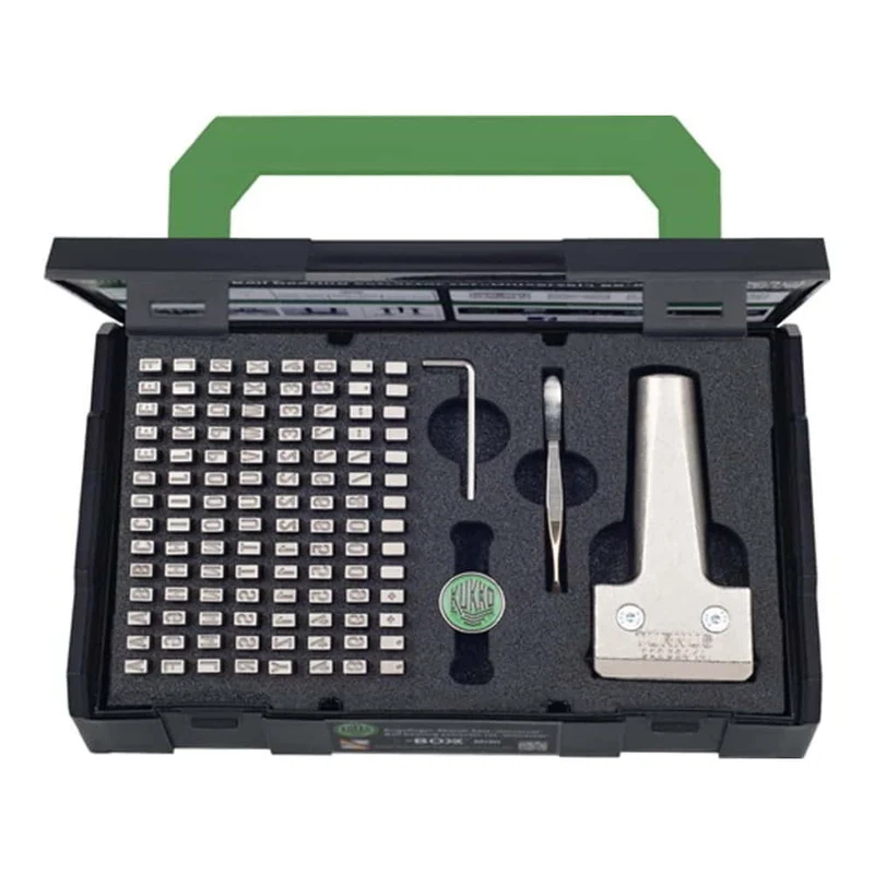 KUKKO Schlagzahlen-/Schlagbuchstabensatz 333 115-teilig mit Typenhalter ( 4000871986 )