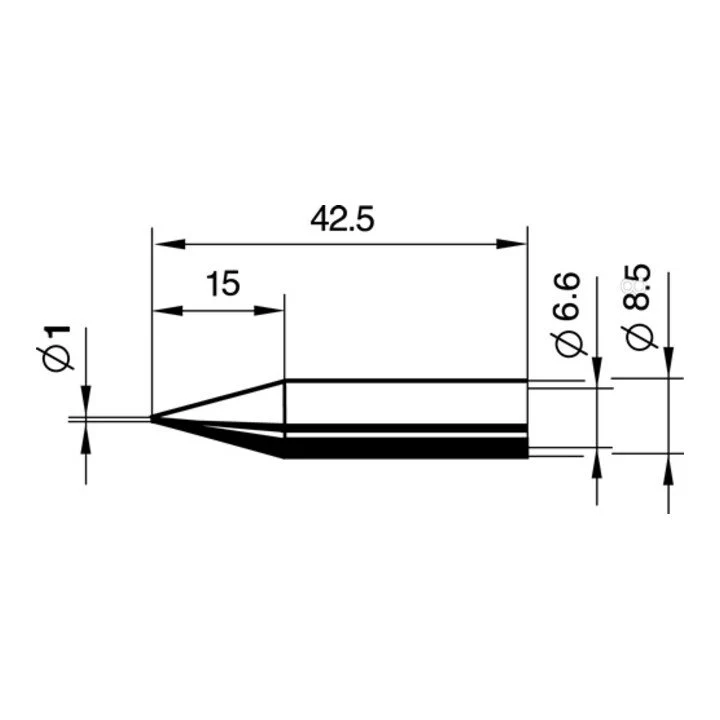 ERSA Lötspitze Serie 842 bleistiftspitz 2 Stück ( 4000872524 )