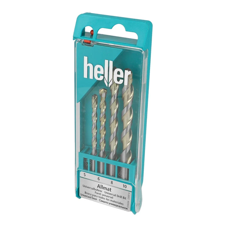 HELLER Universalbohrersatz Allmat 4 teilig Ø 5, 6, 8, 10 mm ( 4000864358 )