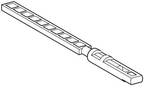 GROHE Druckbolzen 43546 komplett – Ersatzteil für Wand-WCs, Kunststoff