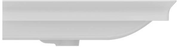 Ideal Standard Möbelwaschtisch La Dolce Vita 1260 mm mit 3 Hahnlöchern, Überlauf und Ablage rechts Weiß