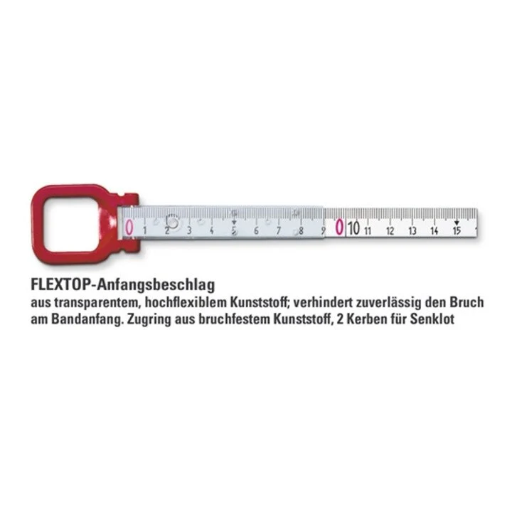 BMI Rahmenbandmaß ERGOLINE Länge 50 m Bandbreite 13 mm ( 4000855436 )