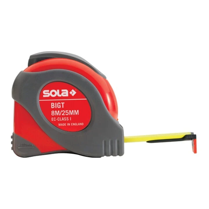 SOLA Taschenrollbandmaß BIG T Länge 8 m Breite 25 mm mm/cm ( 4000855081 )
