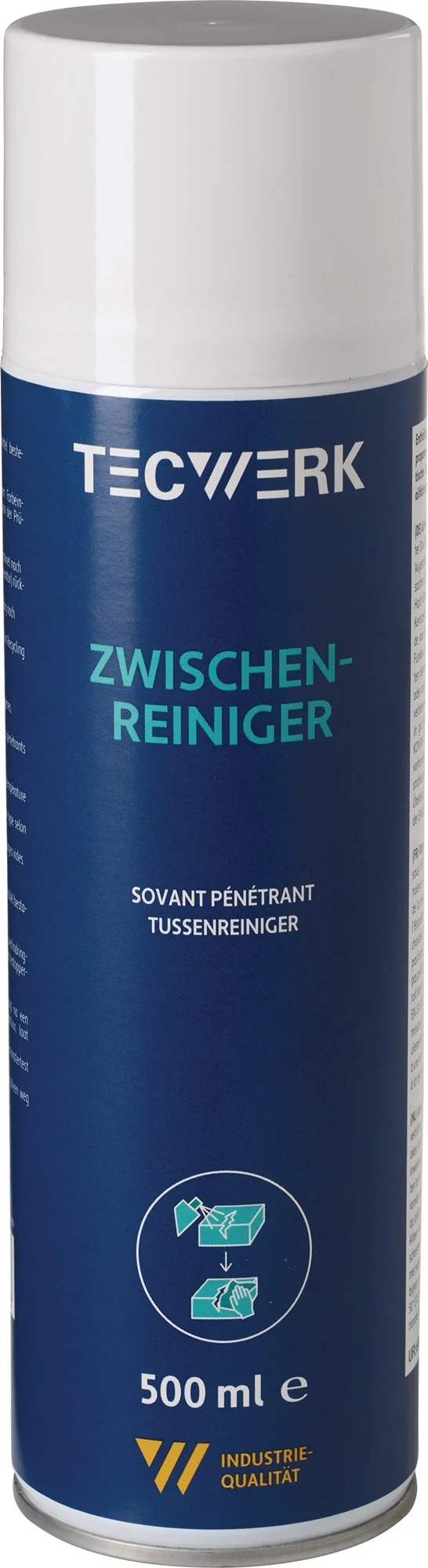 TECWERK Zwischenreiniger farblos 500 ml Spraydose – 6 Stück